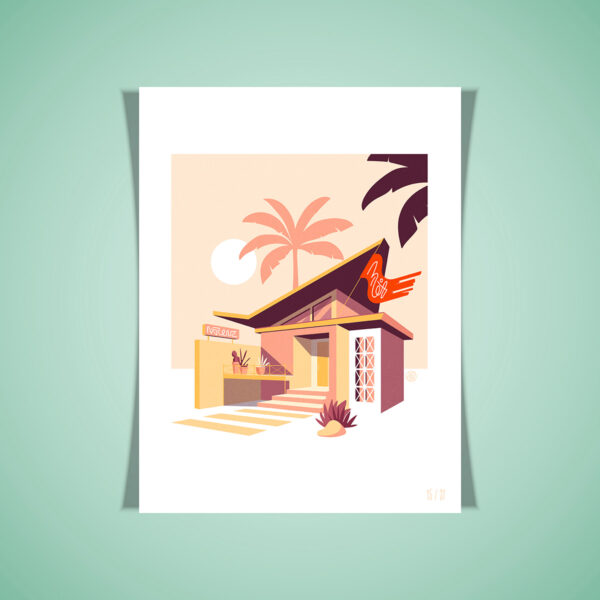 affiche California House