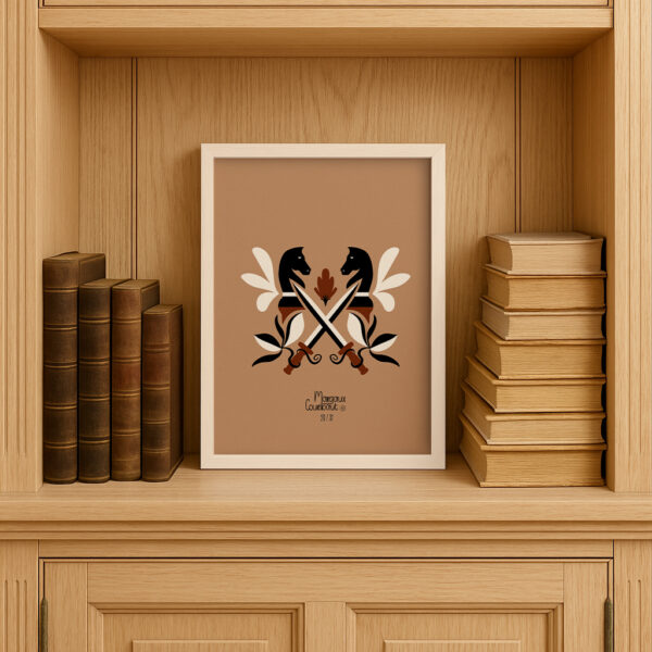 Affiche déco "Duel"